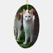 Décoration En Céramique Les chats jouent (Droite)