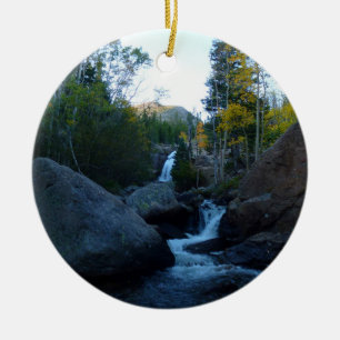 Décoration En Céramique Les chutes de l'Alberta au lever du soleil dans le