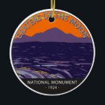 Décoration En Céramique Les cratères du Monument National de la Lune Idaho<br><div class="desc">Les cratères de la Lune dessin vectoriel. Les caractéristiques de la zone protégée sont volcaniques et représentent l'une des zones de basalte inondable les mieux préservées du continent américain.</div>