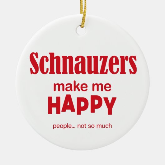 Décoration En Céramique Les experts me rendent heureux (Devant)