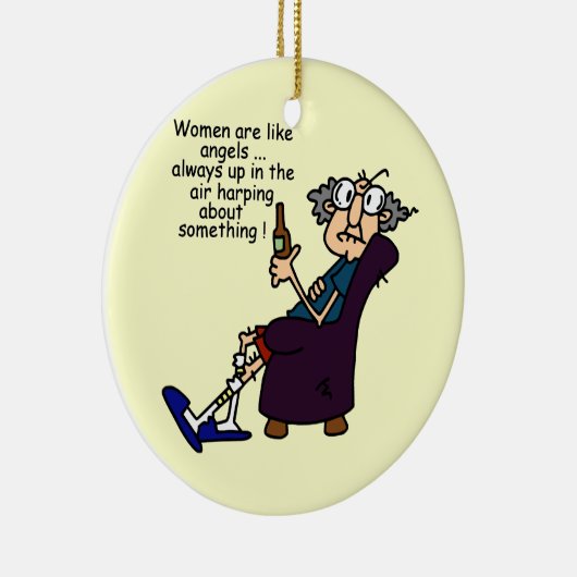 Décoration En Céramique Les Femmes Sont Comme Des Anges (Droite)