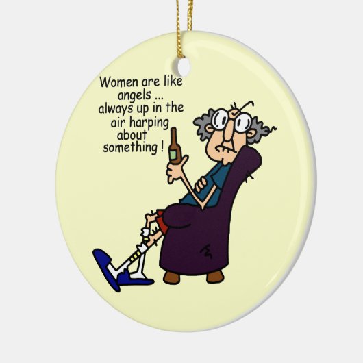 Décoration En Céramique Les Femmes Sont Comme Des Anges (Gauche)