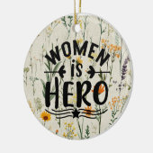 Décoration En Céramique les femmes sont un héros (Gauche)