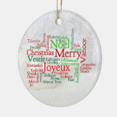 Décoration En Céramique Les Fêtes De Noël Dans Le Monde Entier (Gauche)