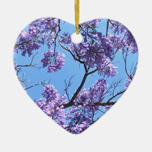 Décoration En Céramique Les fleurs de Jacaranda