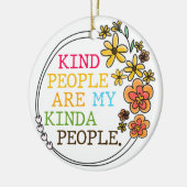 Décoration En Céramique Les Gens Sont Mes Gens (Gauche)