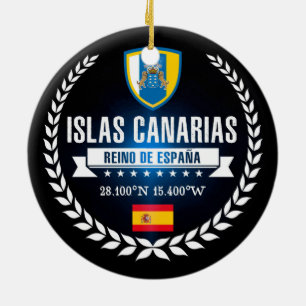 Décoration En Céramique Les îles Canaries
