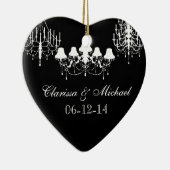 Décoration En Céramique Les lustres noirs et blancs ont customisé le (Droite)