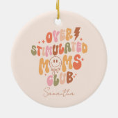 Décoration En Céramique Les mamans sur-stimulées (Dos)