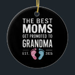 Décoration En Céramique Les Meilleures Moms Sont Promues À Grandma Est 202<br><div class="desc">Les Meilleures Moms Sont Promues À Grandma Est 2025</div>