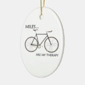 Décoration En Céramique Les MIles sont ma thérapie (Gauche)