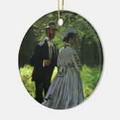 Décoration En Céramique Les Promeneurs (Les Strollers) de Claude Monet (Gauche)