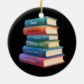 Décoration En Céramique Les romans de Jane Austen VIII (Dos)