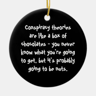 Décoration En Céramique Les théories du complot ressemblent à une boîte de