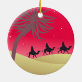 Décoration En Céramique Les trois Wisemen (Dos)