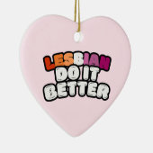 Décoration En Céramique Lesbienne le font mieux (Droite)