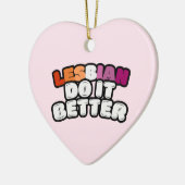 Décoration En Céramique Lesbienne le font mieux (Gauche)