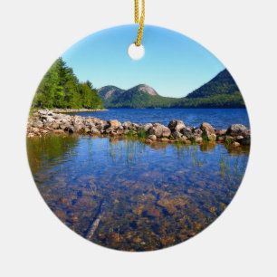 Décoration En Céramique L'étang Jordan I au parc national d'Acadia