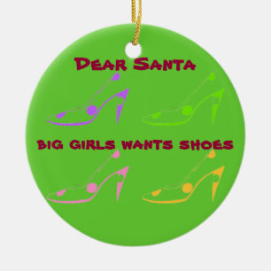 Décoration En Céramique Lettre à Père Noël pour les femmes qui aiment d