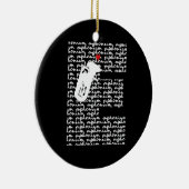 Décoration En Céramique Lettre euphonique E (Droite)