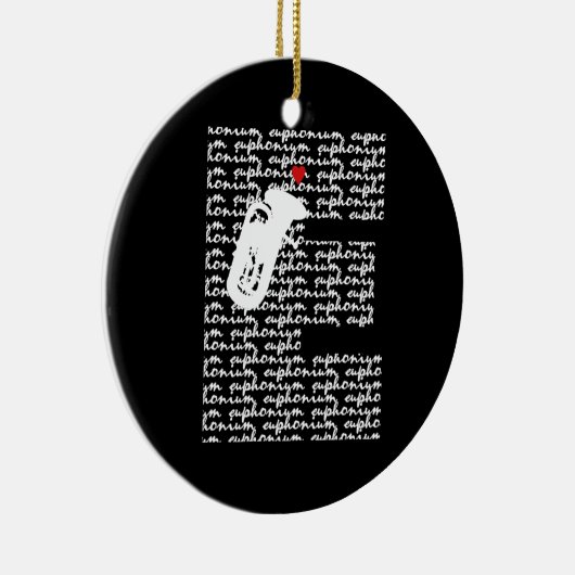 Décoration En Céramique Lettre euphonique E (Droite)