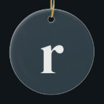 Décoration En Céramique LETTRE INITIALE GRECQUE | Minimaliste tendance<br><div class="desc">LETTRE INITIALE GRECQUE | Ornement en céramique Monogram tendance | Moderne | Élégant | Minimaliste | Personnalisé | Amusant | COOL</div>