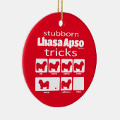 Décoration En Céramique Lhassa Apso Stubborn (Droite)