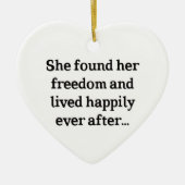 Décoration En Céramique Liberté découverte (Devant)