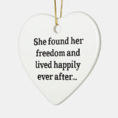 Décoration En Céramique Liberté découverte (Gauche)