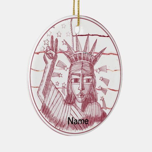 Décoration En Céramique Liberté et paix (Droite)