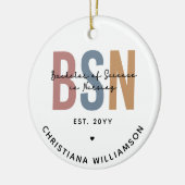 Décoration En Céramique Licence BSN en sciences infirmières sur mesure (Gauche)