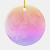 Décoration En Céramique Licorne bébé (Dos)