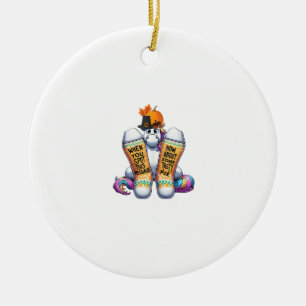 Décoration En Céramique Licorne portant des chaussettes Hommes Femmes Enfa