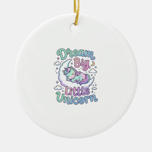 Décoration En Céramique Licorne rêve grand petit idée cadeau licorne vecte