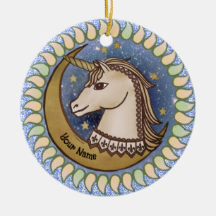 Décoration En Céramique Licorne si Brave