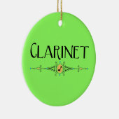 Décoration En Céramique Ligne décorative Clarinet (Droite)