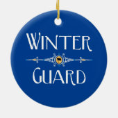 Décoration En Céramique Ligne décorative de garde d'hiver (Dos)