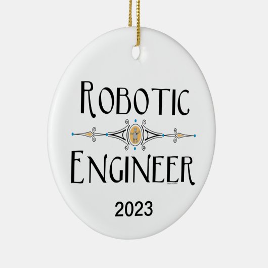 Décoration En Céramique Ligne décorative Robotique Engineer (Droite)