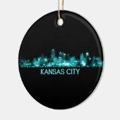 Décoration En Céramique Ligne Skyline de Kansas City (Gauche)