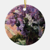 Décoration En Céramique Lilacs dans une fenêtre | Mary Cassatt (Devant)