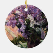 Décoration En Céramique Lilacs dans une fenêtre | Mary Cassatt (Dos)