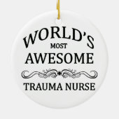 Décoration En Céramique L'infirmière du traumatisme la plus (Dos)