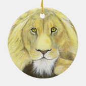 Décoration En Céramique Lion (Dos)