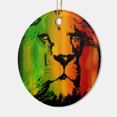 Décoration En Céramique Lion de Rasta (Gauche)