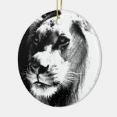 Décoration En Céramique Lion Eyes (Gauche)