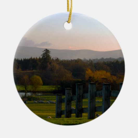 Décoration En Céramique L'Irlande est belle (Devant)