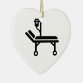 Décoration En Céramique Lit d'hôpital (Droite)