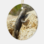 Décoration En Céramique Lizard d'épinette à dos jaune à Joshua Tree (Gauche)