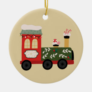 Décoration En Céramique Locomotive