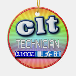 DÉCORATION EN CÉRAMIQUE LOGO CLT - TECHNICIEN DE LABORATOIRE CLINIQUE